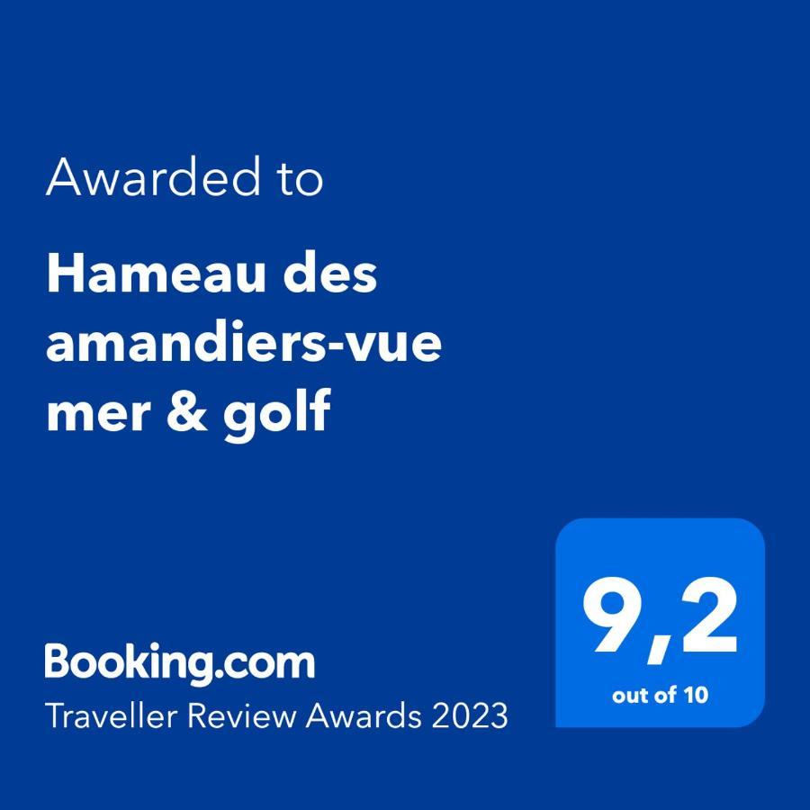 Hameau Des Amandiers-Vue Mer & Golf Saint-Cyr-sur-Mer Exteriör bild