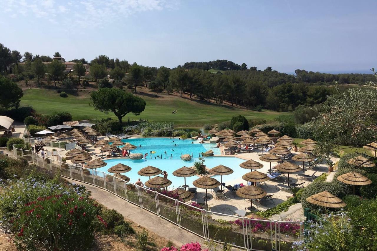 Hameau Des Amandiers-Vue Mer & Golf Saint-Cyr-sur-Mer Exteriör bild