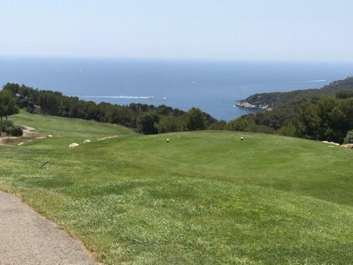 Hameau Des Amandiers-Vue Mer & Golf Saint-Cyr-sur-Mer Exteriör bild
